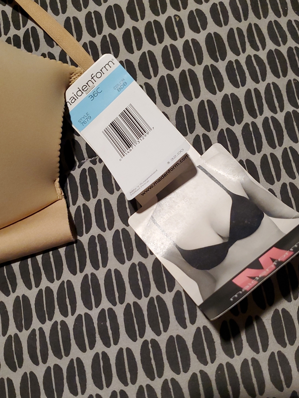 Maidenform Nude/Tan Seamless T-Shirt Bra with Tags